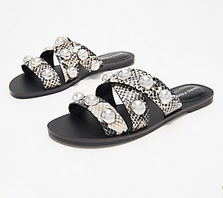 Marc Fisher Slide Sandal - Bryte | QVC