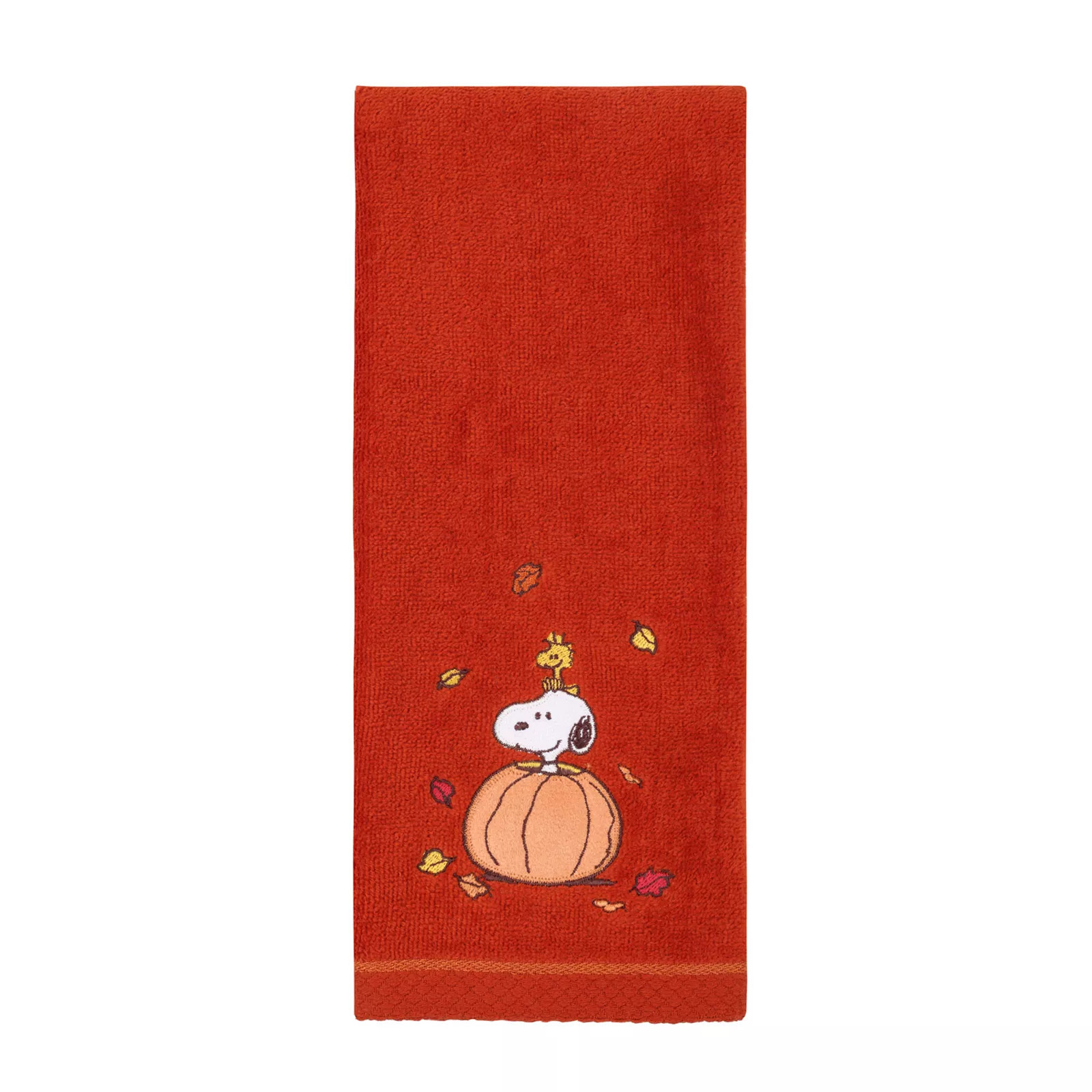 Celebrate Together™ Fall Peanuts Snoopy & Woodstock Pumpkin Hand Towel, Available | Kohl's