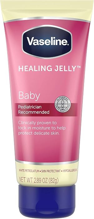 Vaseline Healing Jelly Petroleum Jelly For Diaper Rash Hypoallergenic Moisturizer For Baby Skin P... | Amazon (US)