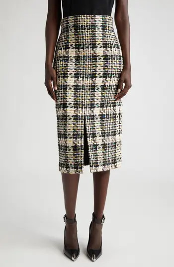 Front Slit Tweed Pencil Skirt | Nordstrom