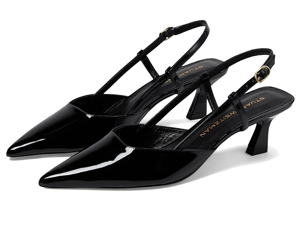 Stuart Weitzman Clogs High Women's Heels Black : 7 M, Leather | Zappos