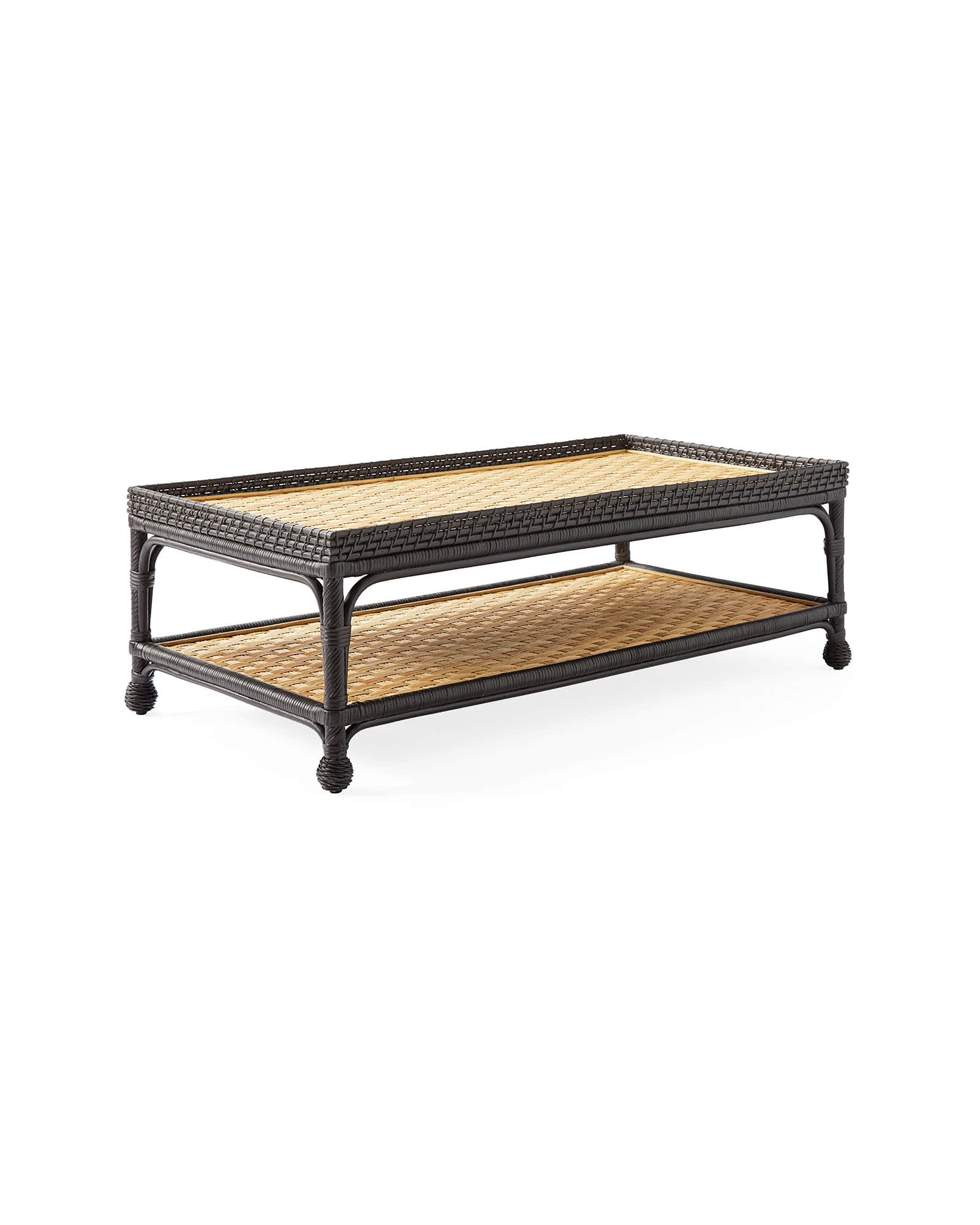 South Seas Coffee Table - Black | Serena and Lily