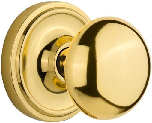 Nostalgic Warehouse Classic Rosette with New York Round Door Knob | Amazon (US)