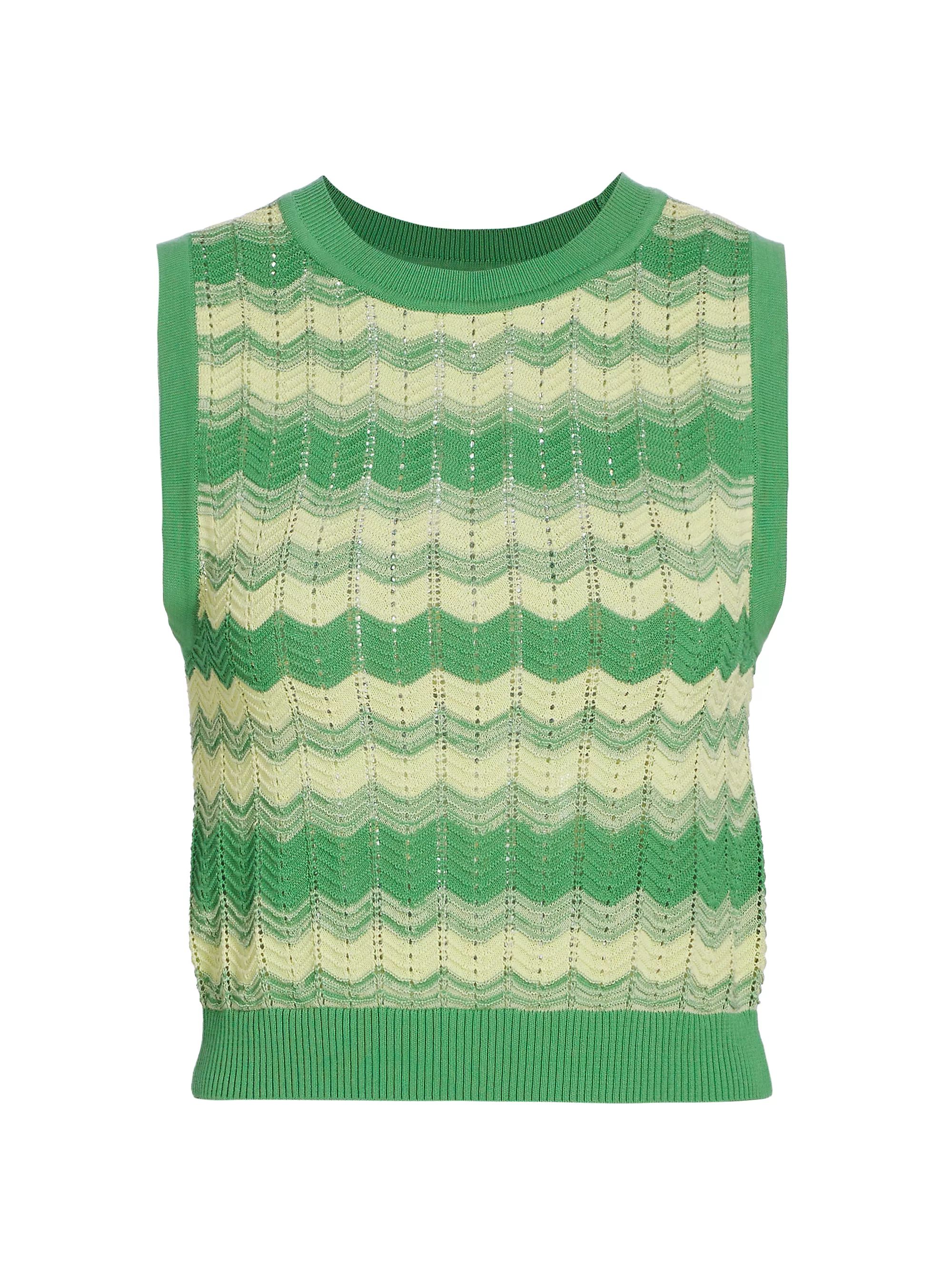 Bonnie Striped Sleeveless Sweater | Saks Fifth Avenue