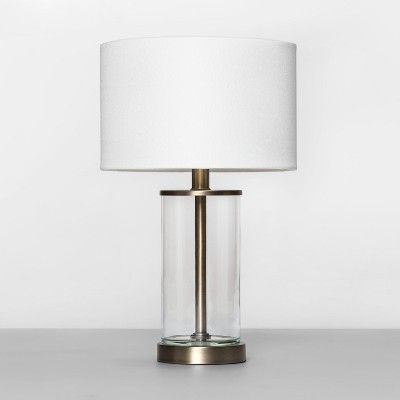 Fillable Accent with USB Table Lamp Brass - Project 62™, target finds, target home decor | Target