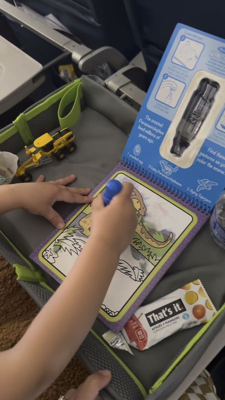 Travel must haves for kids! The tray table caddy is a must for keeping kids toys + snacks in place while traveling! 

#LTKkids #LTKtravel #LTKfamily