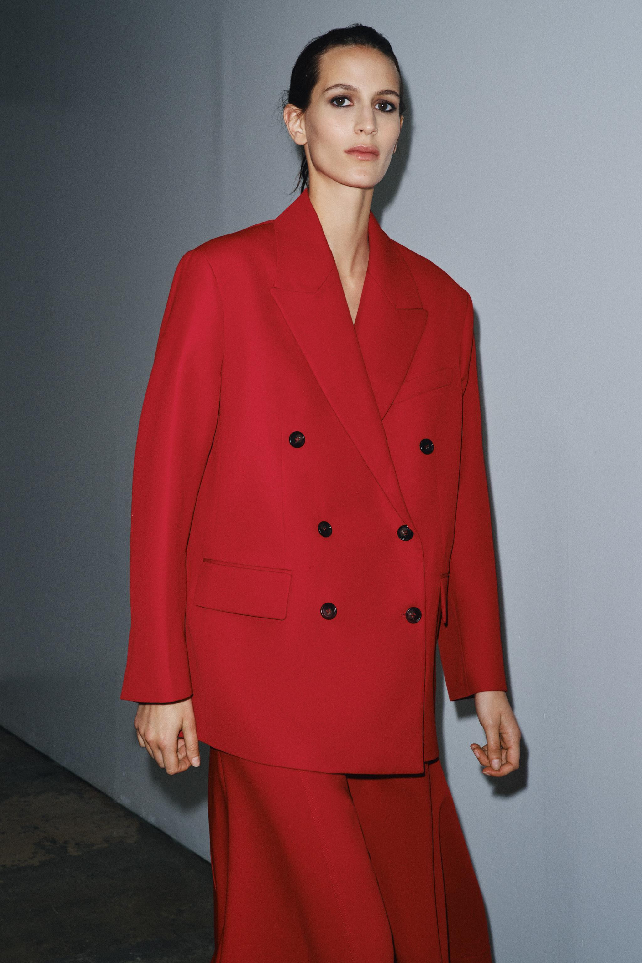 ZW COLLECTION DOUBLE-BREASTED BLAZER | Zara US