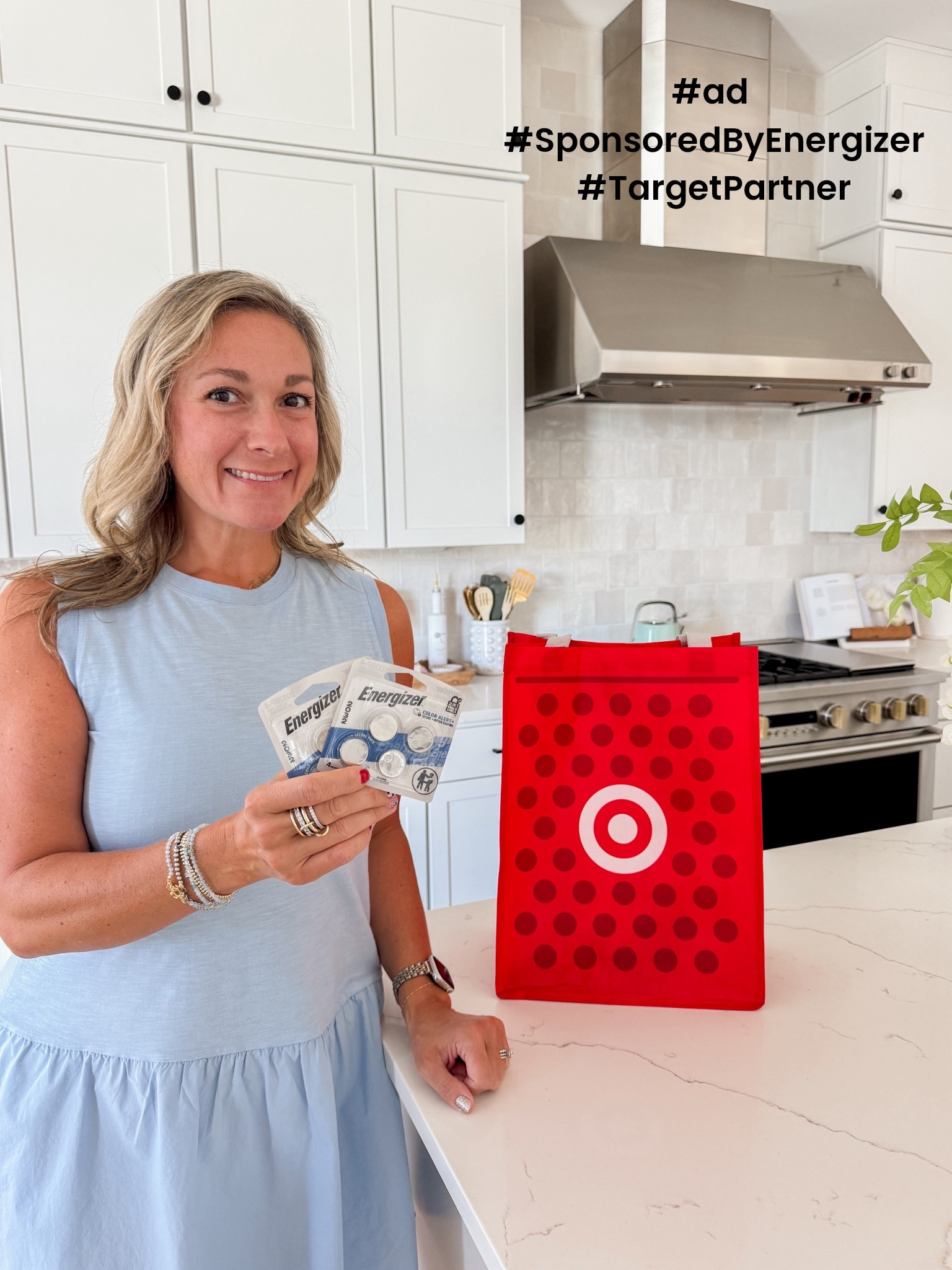 #ad #SponsoredByEnergizer I’ve always tried to keep a safe home and even though our girls are older now, we still have friends with little ones that come over to our house. One thing I’ve incorporated into our child safety measures are the @Energizer 3-in-1 Child Shield™ Coin Lithium batteries. Considering how common these coin lithium batteries are in our everyday gadgets, this is huge! Designed with safety in mind, this Energizer 3-in-1 Child Shield™ Coin Lithium Battery is the only one with three safety features to help keep your little ones safe:
1. Child resistant packaging 
2. Bitter coating that helps discourage swallowing.
3. Color Alert technology that alerts parents/caregivers of potential ingestion within seconds of coming into contact with saliva. Warning: Do not test by placing product in mouth.

Grab them here from @Target! #TargetPartner #Target 

