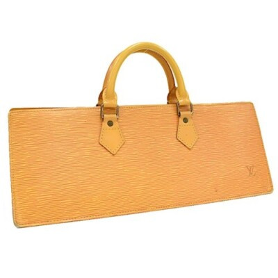LOUIS VUITTON Epi Sac Triangle Hand Bag Yellow M52099 LV Auth ep4217  | eBay | eBay US