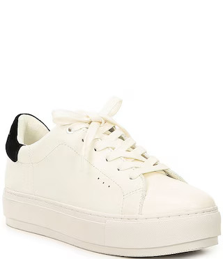 Laney Leather Platform Sneakers | Dillard's