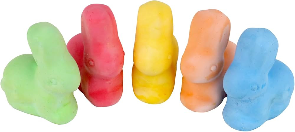 Kid Made Modern Sidewalk Chalk Set for Kids - Washable, Colored Bunny Chalk for Outdoor Play and ... | Amazon (US)