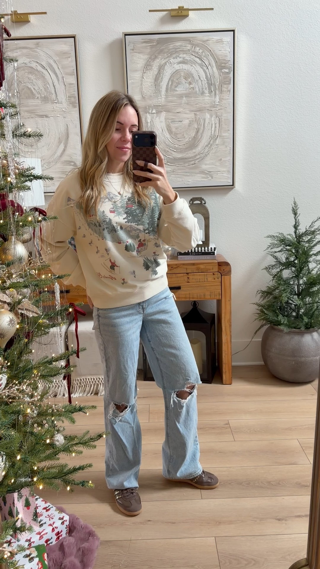 Both are tts but if you like your jeans tight you may size down. 

#LTKgrwm #LTKootd