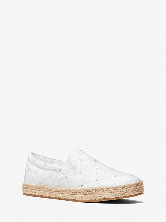 Libby Studded Quilted Slip-On Sneaker | Michael Kors US