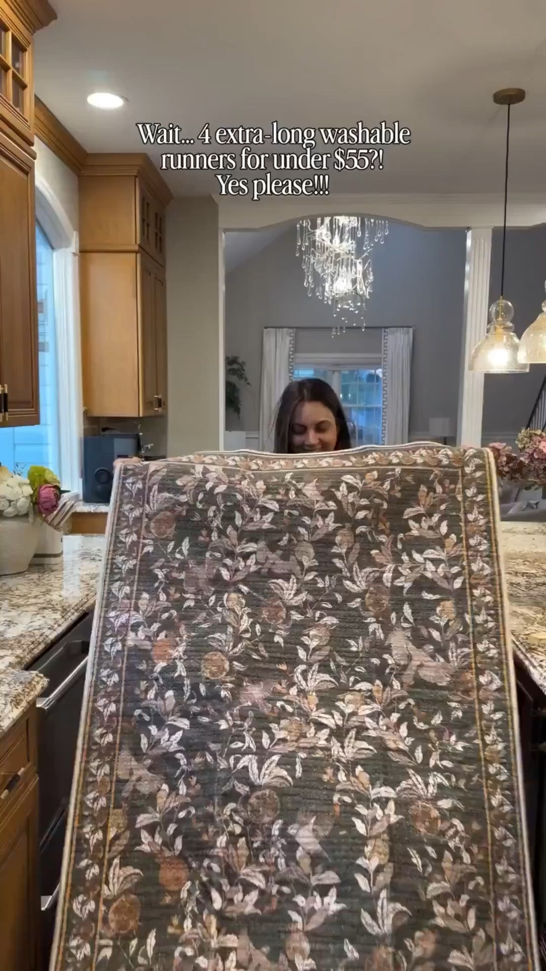 Extra long runners, that are beautiful, $55 andddd they’re washable?! 🙌🏼
Such an easy way to instantly elevate your home without overspending. Perfect for hallways, kitchens, entryways, and laundry spaces.
@amazonhome 


#liketkit #LTKSaleAlert #LTKHome #LTKSeasonal
@shop.ltk
https://liketk.it/641rh

Comment SHOP below to receive a DM with the link to this post on my LTK ⬇ https://liketk.it/6azxJ