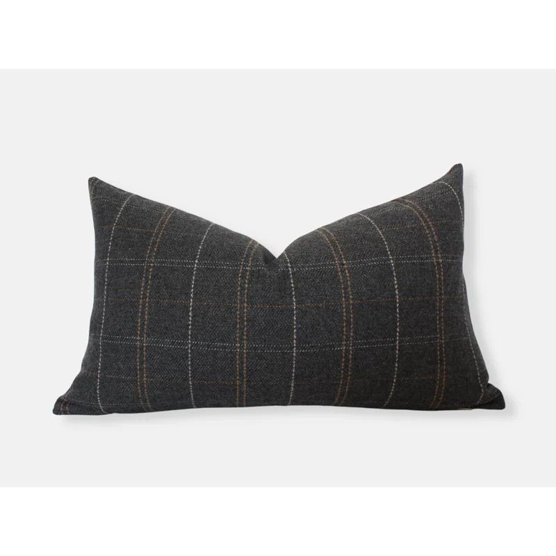 Juratovac Textured Wool Blend Pillow Cover | Wayfair North America