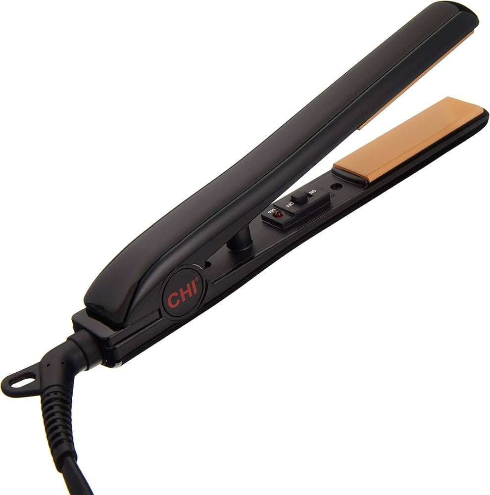 CHI Tourmaline Ceramic Mini Flat Iron, Hair Straightener For An Even & Smooth Finish, Dual Voltag... | Amazon (US)