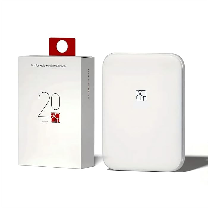 Mini Portable Instant Photo Printer - Bluetooth 5.0, Works with iOS & Android (Printer+with 20 Sh... | Amazon (US)