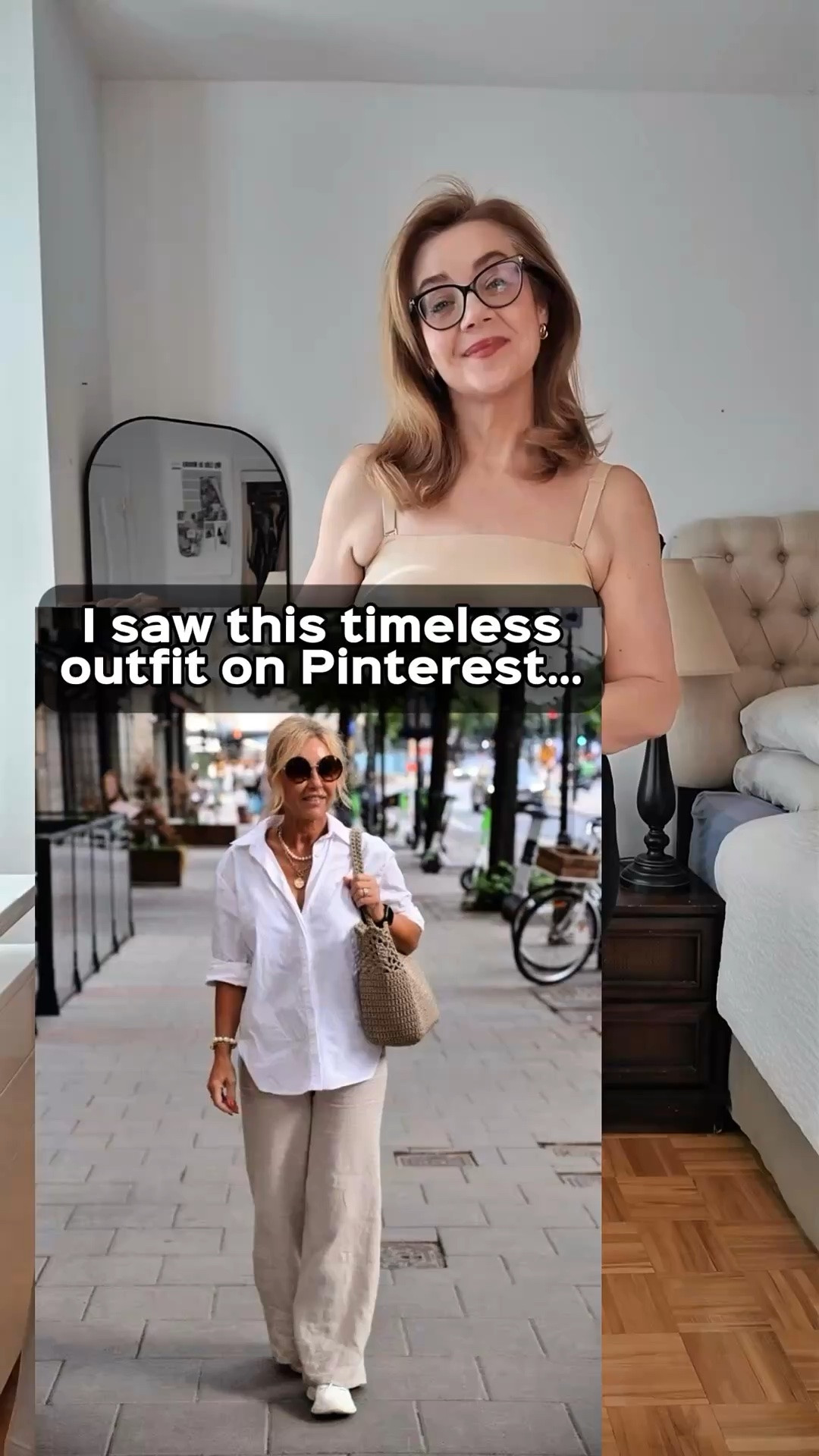 The simplest outfits are often the chicest. Agree or not?

I’ve spent months talking about waist definition, but this Pinterest outfit proves that a loose, untucked shirt can be just as chic—especially in summer.

If you don’t like tucking your tops or prefer not to highlight your midsection, save this outfit formula for summer.

And remember: shop your closet first. You may already have everything you need to recreate it.

Team Tuck or Team Untucked? Comment below ⬇️ 

Share this with a friend who never tucks her tops, and follow for easy style, beauty, and lifestyle tips for women over 40.

#LTKsummer #LTKover50style #LTKmidsize