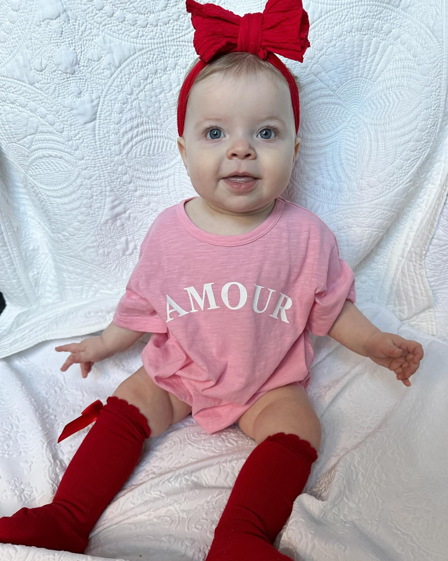 Addison’s #ootd • Little love in head to toe @spearmintbaby and looking so grown. ♥️💕

#LTKKids #LTKBaby