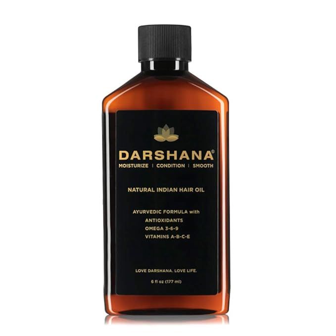 Darshana Natural Indian Hair Oil with Ayurvedic Botanicals (6 fl oz.) | Amazon (US)