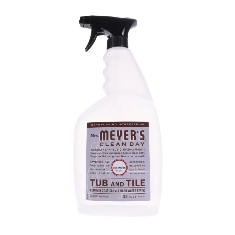 Mrs. Meyer's Clean Day Tub and Tile Cleaner, Lavender Scent, 33 Ounce Bottle | Walmart (US)