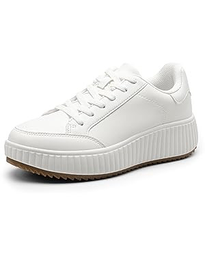 DREAM PAIRS Women Platform Chunky Sneakers Dee Comfortable Casual Fashion Sneaker | Amazon (US)