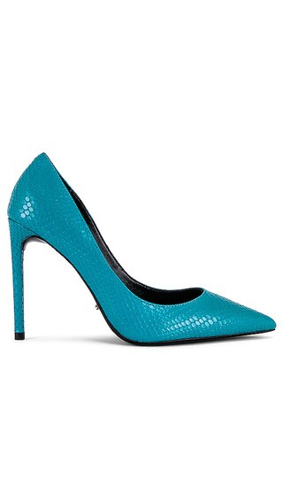 Anja Pump in Marine Snake | Revolve Clothing (Global)