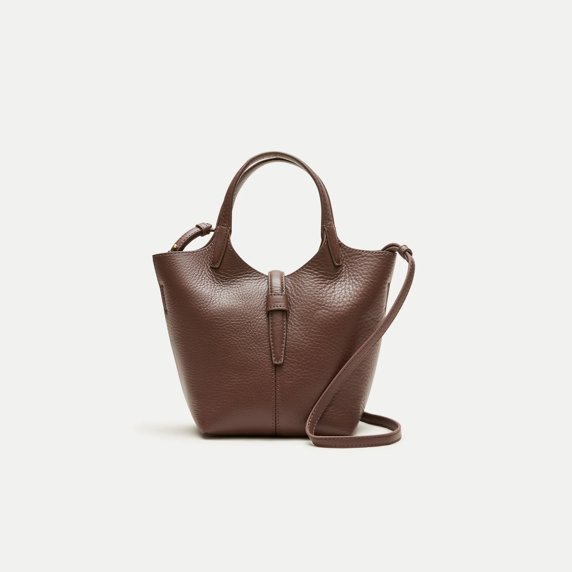 Yorke small tote in leather | J. Crew US