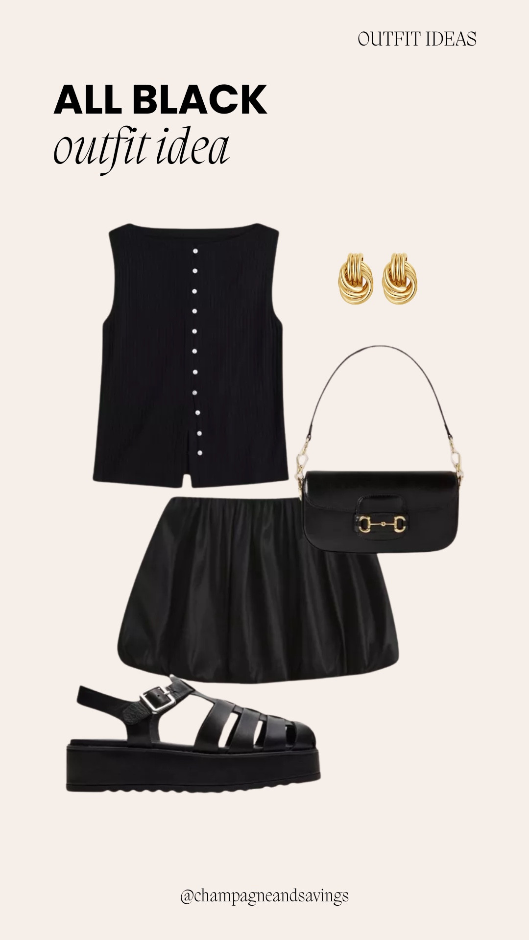 All black outfit 

#LTKootd