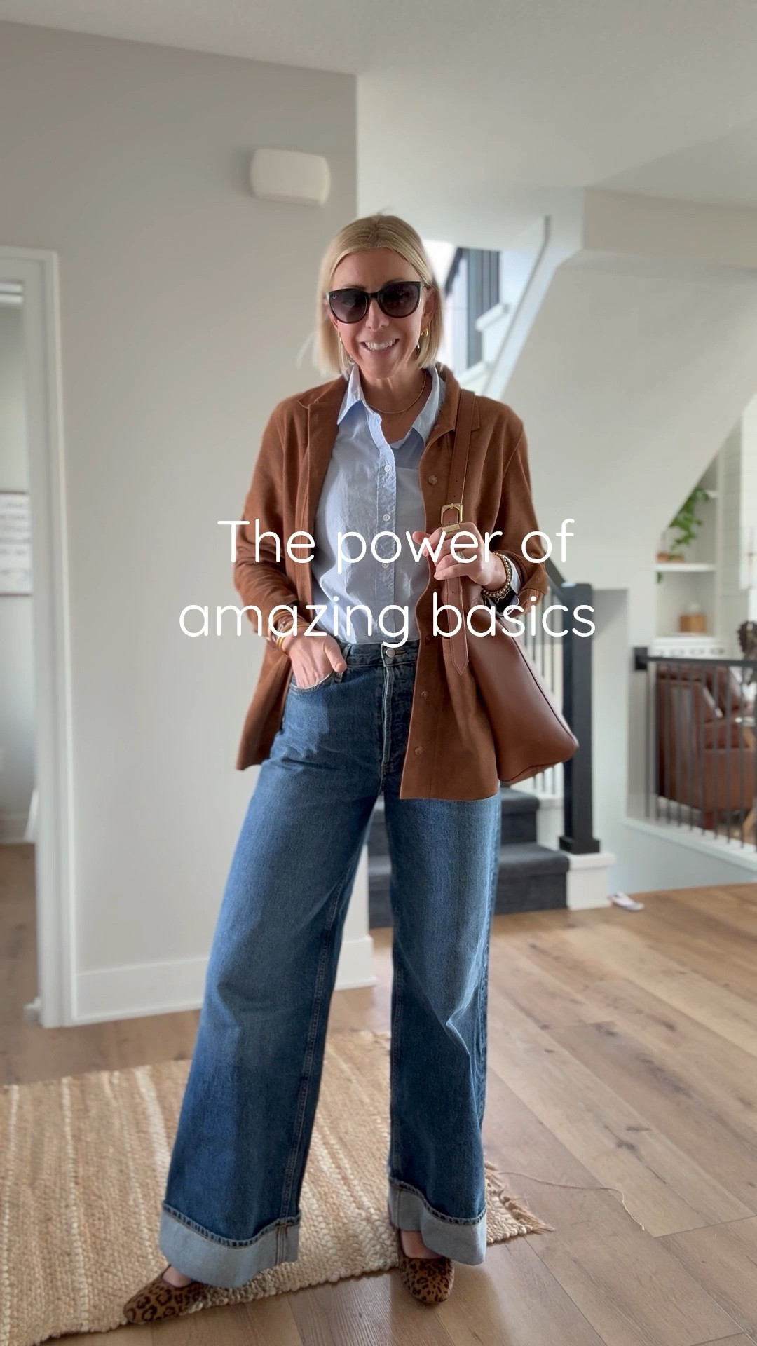 These wardrobe staples are heavy hitters in my closet + paired with a statement coat + statement flats 👏🏻

#LTKStyleTip #LTKWatchNow #LTKOver40