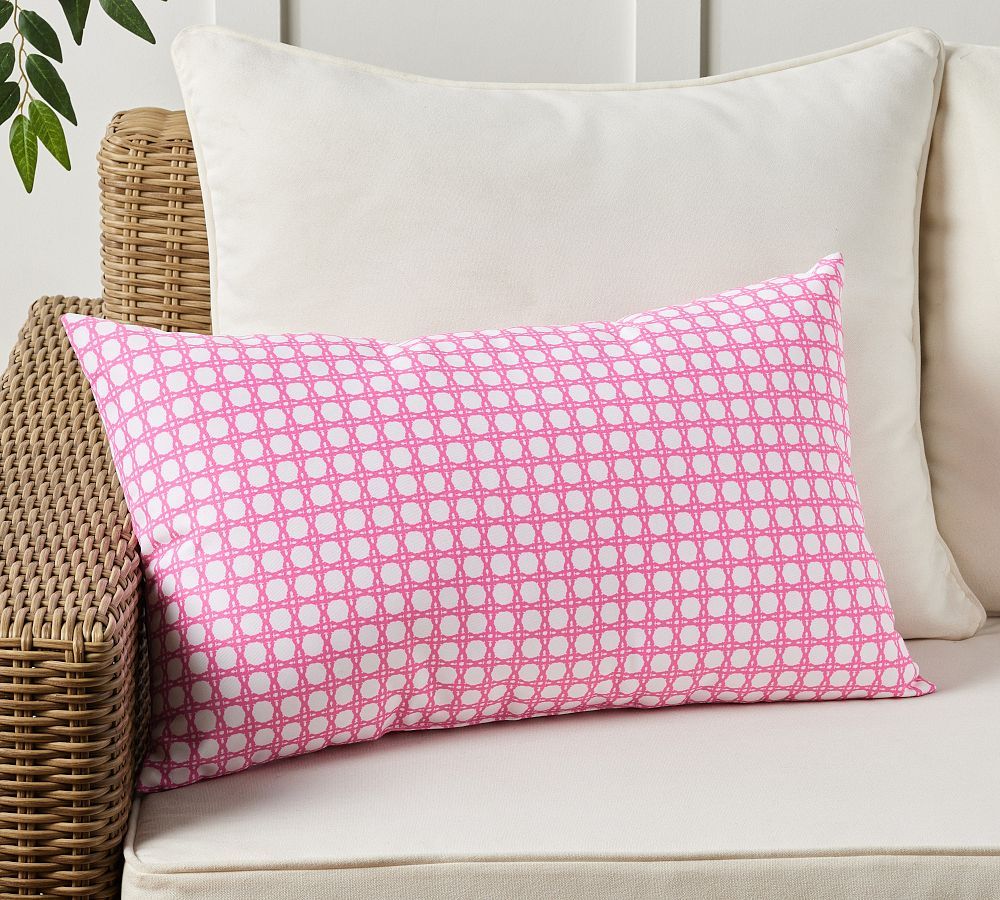 Lilly Pulitzer Coral Reef Outdoor Lumbar Pillow | Pottery Barn (US)