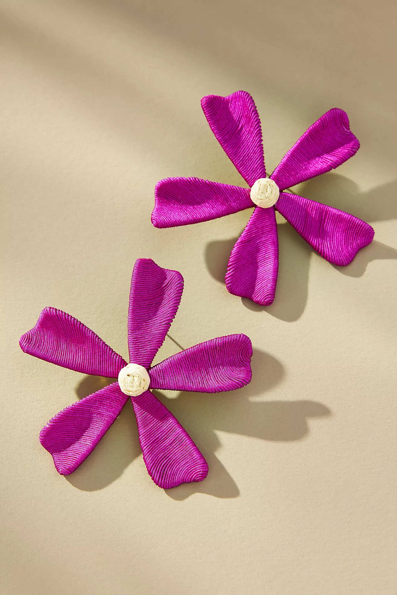 Wrapped Flower Earrings | Anthropologie (US)