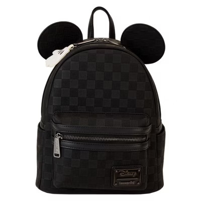 Loungefly Disney - Mickey Mouse Checkered Texture Mini Backpack | Target