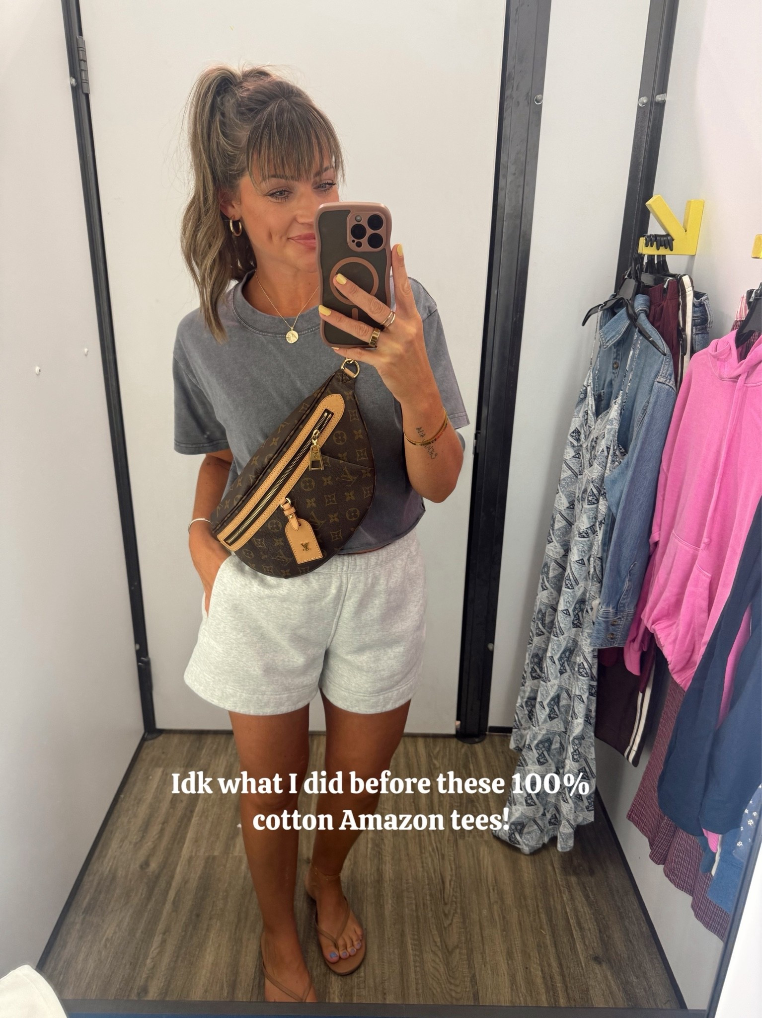 Love love love these Amazon tees! True small