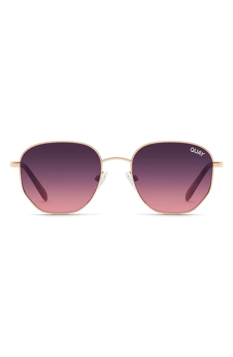 Big Time 47mm Polarized Round Sunglasses | Nordstrom