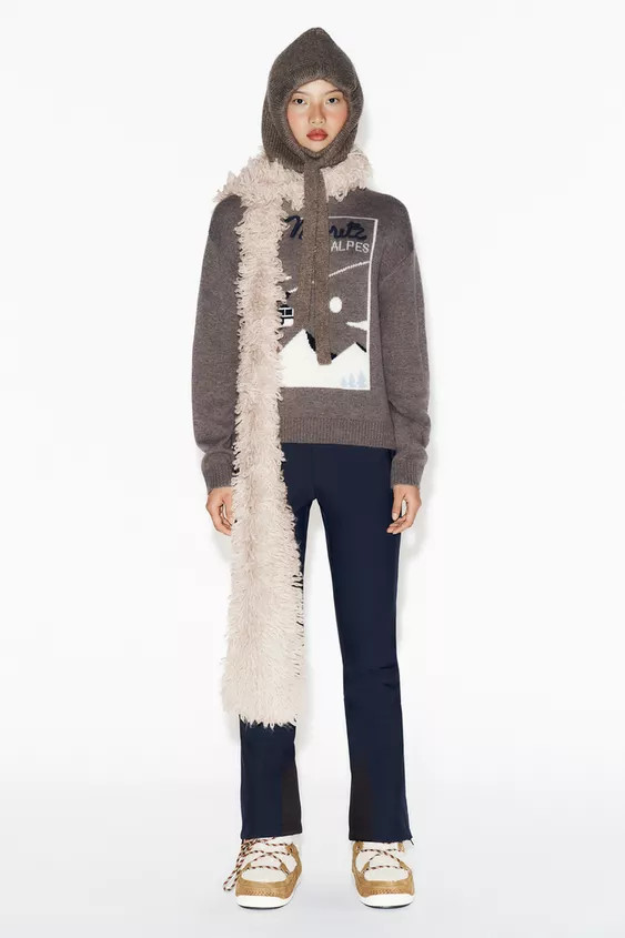 CONTRASTING ANKLE BOOTS SKI COLLECTION | Zara US