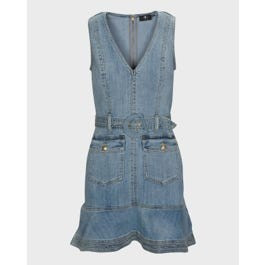 Patch Pocket Dress In Trio | 7 For All Mankind