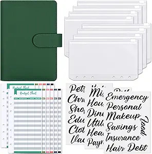 SKYDUE Budget / Money Binder with Cash Envelopes & Expense Sheets for Budgeting and Saving Money ... | Amazon (US)