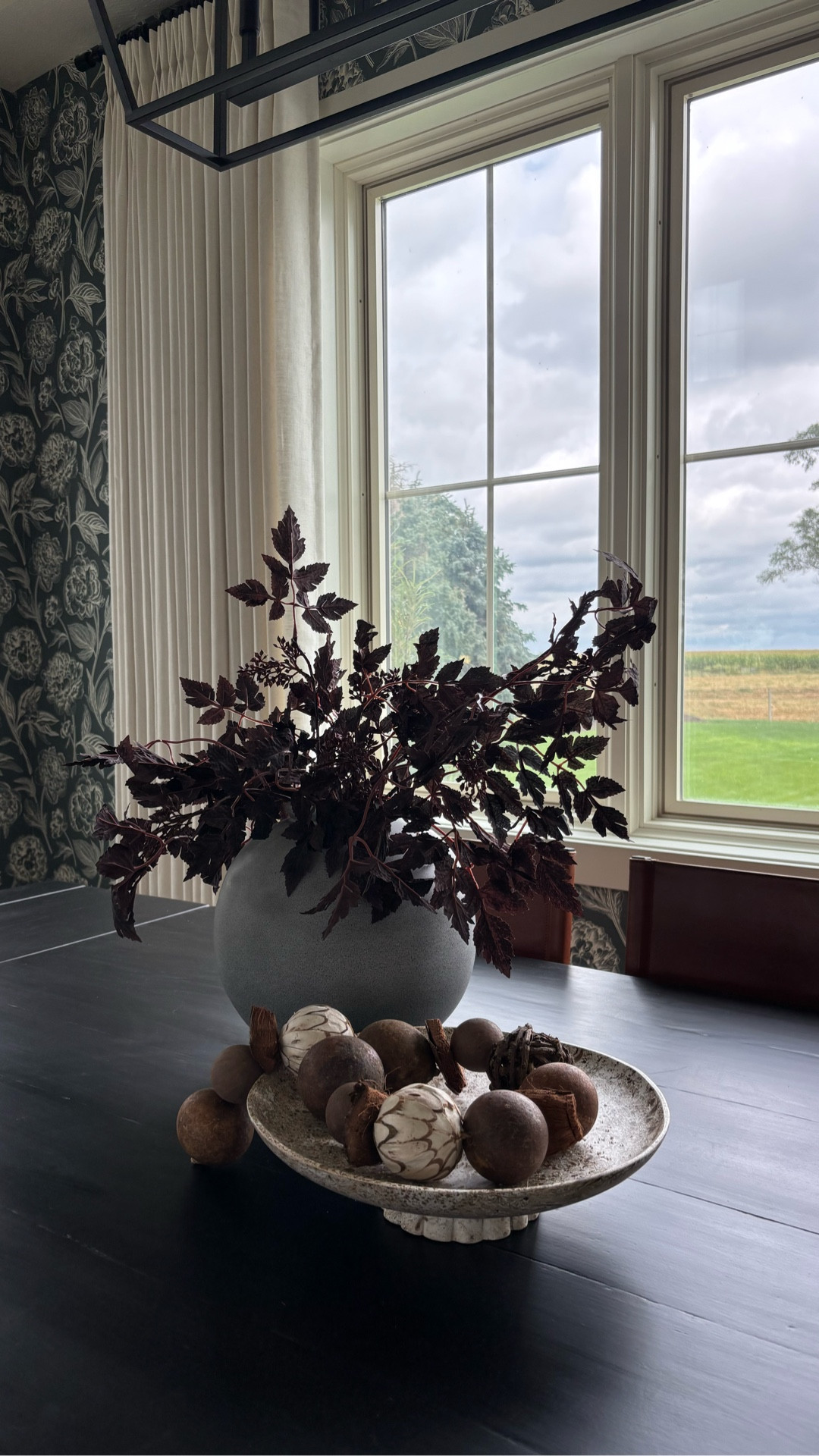 I LOVE the wood ball garland at Pottery Barn but it’s expensive so I made my own.  I found bowl filler at Walmart for $12.  Then I just drilled small holes in the round balls and tree bark.  I used a little bit of a metal curtain rod with twine taped to it to thread the twine though.  Then I knotted the ends off and that was it.  It took me 10 minutes and $12!  Comment SHOP for the bowl filler I used.

#diy #diyhomeprojects #homedecorating #falldecor #garland #kitcheninspiration #studiomcgee

#LTKSeasonal #LTKHome