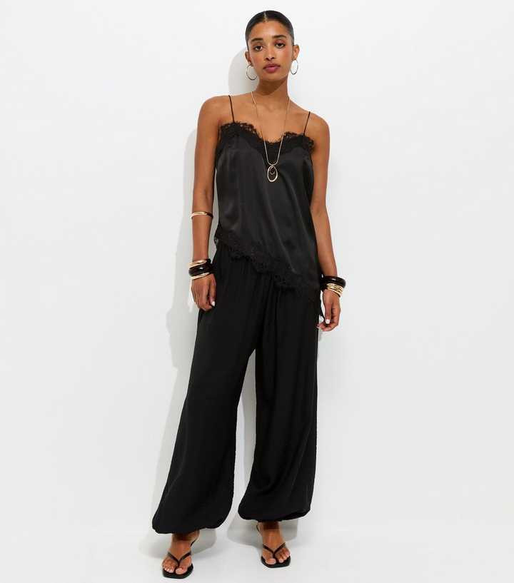 Black Cuffed  Leg Joggers | New Look | New Look (UK)