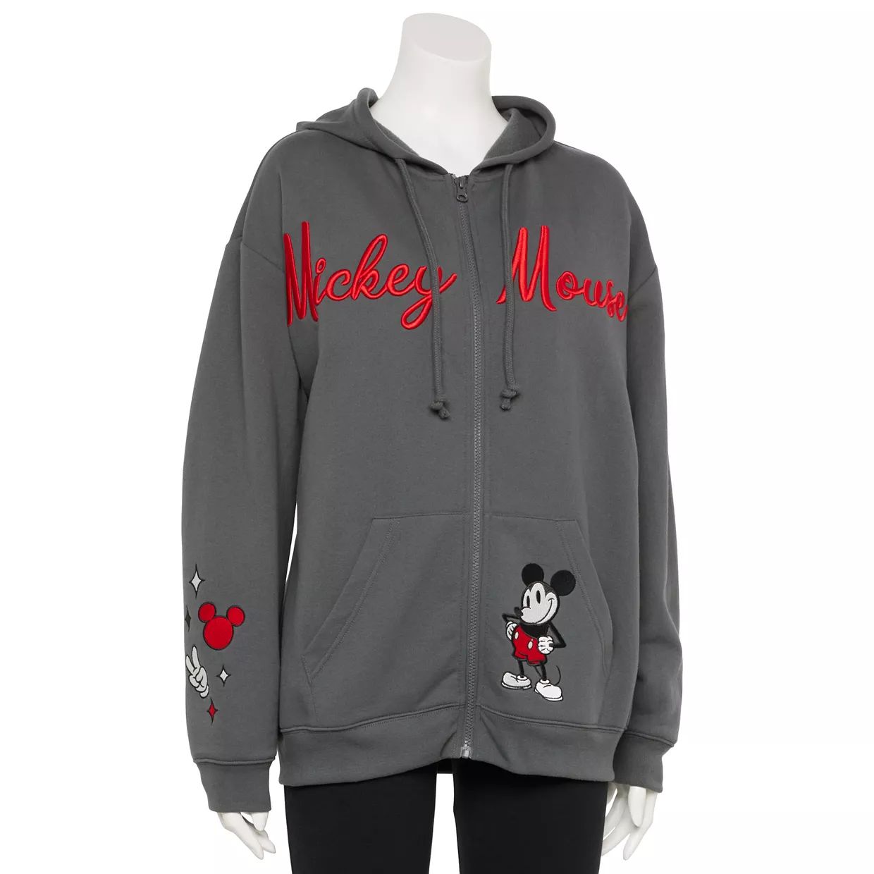Disney's Mickey Mouse & Friends Juniors' Mickey Graphic Hoodie | Kohl's