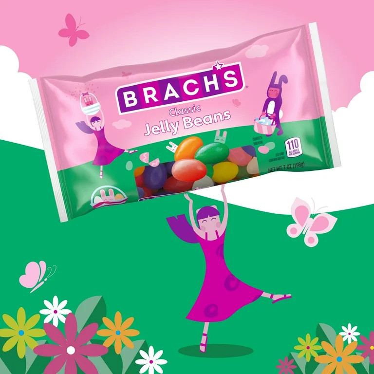 Brach's Classic Jelly Bean Easter, 7oz Bag | Walmart (US)