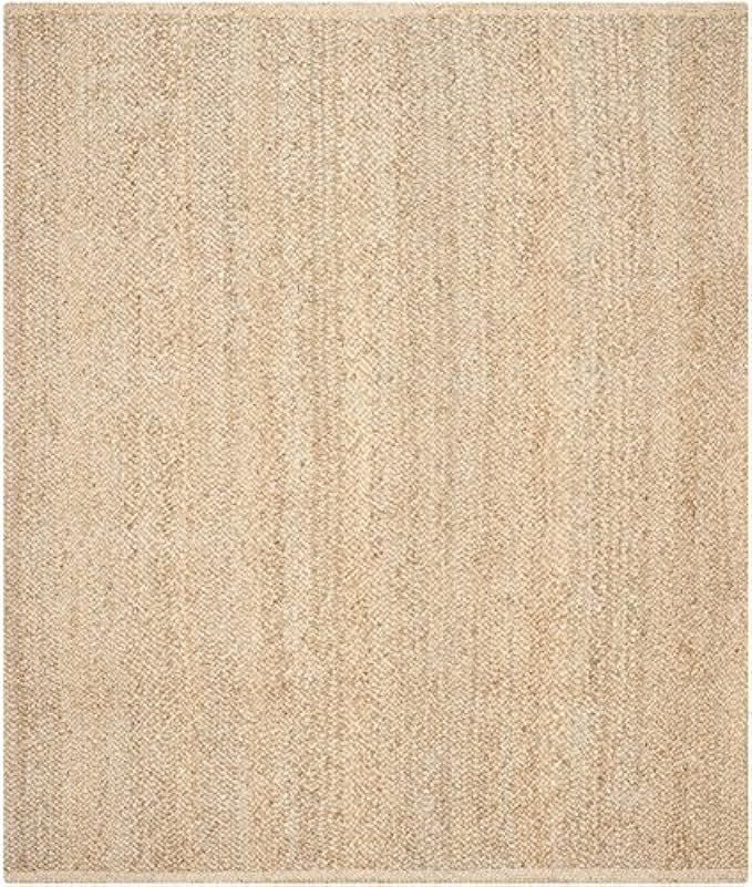 Safavieh Natural Fiber Collection NF461A Hand Woven Natural Jute Area Rug (8' x 10') | Amazon (US)