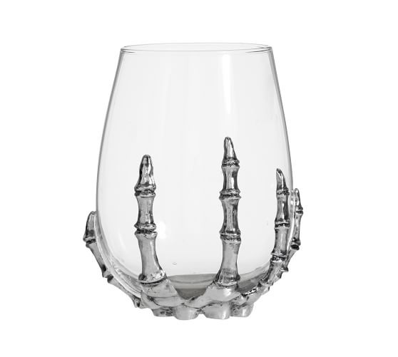 Skeleton Wine Glasses | Pottery Barn (US)