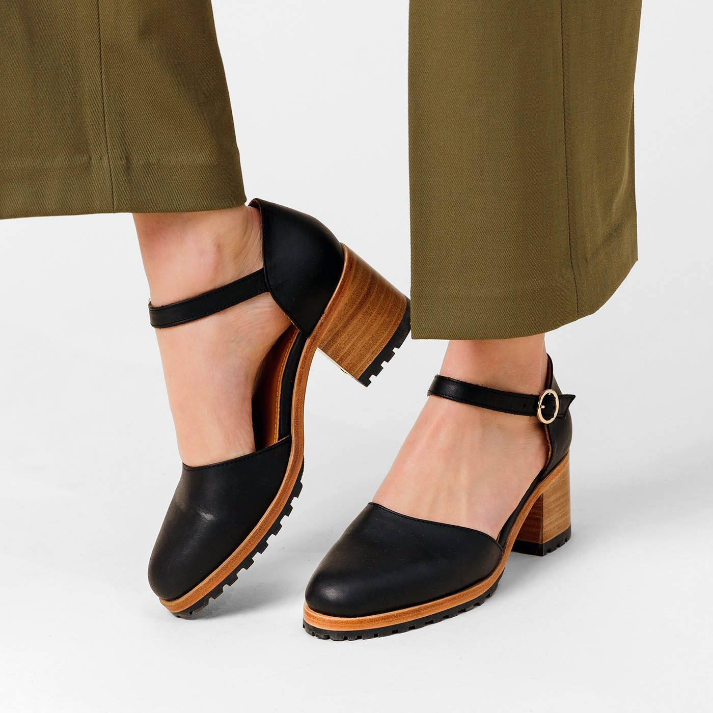 'Almost Perfect' Heeled Mary Jane | Portland Leather Goods (US)