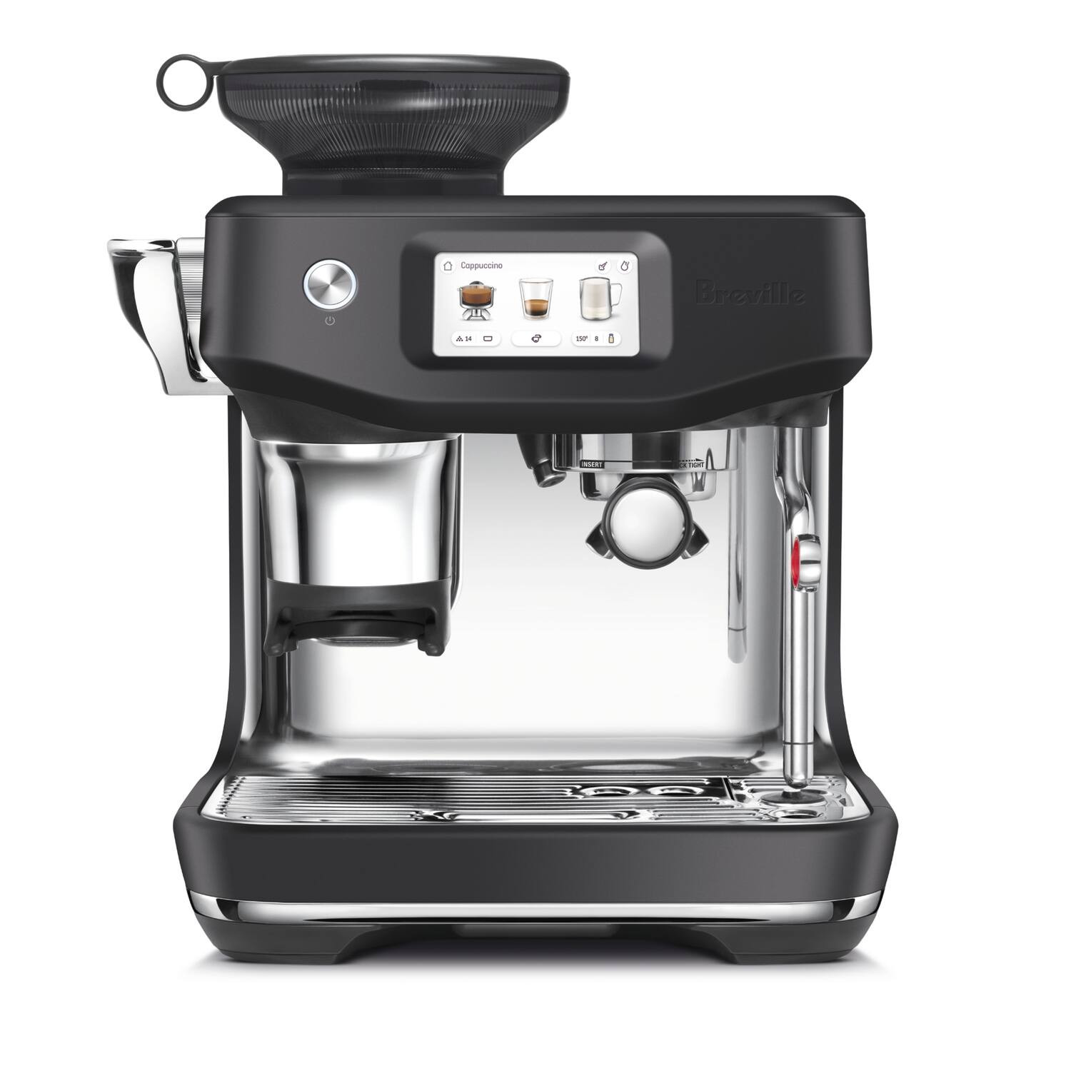 Breville Barista Touch Impress Espresso Machine Black Truffle BES881BTR1BNA1 - Best Buy | Best Buy U.S.