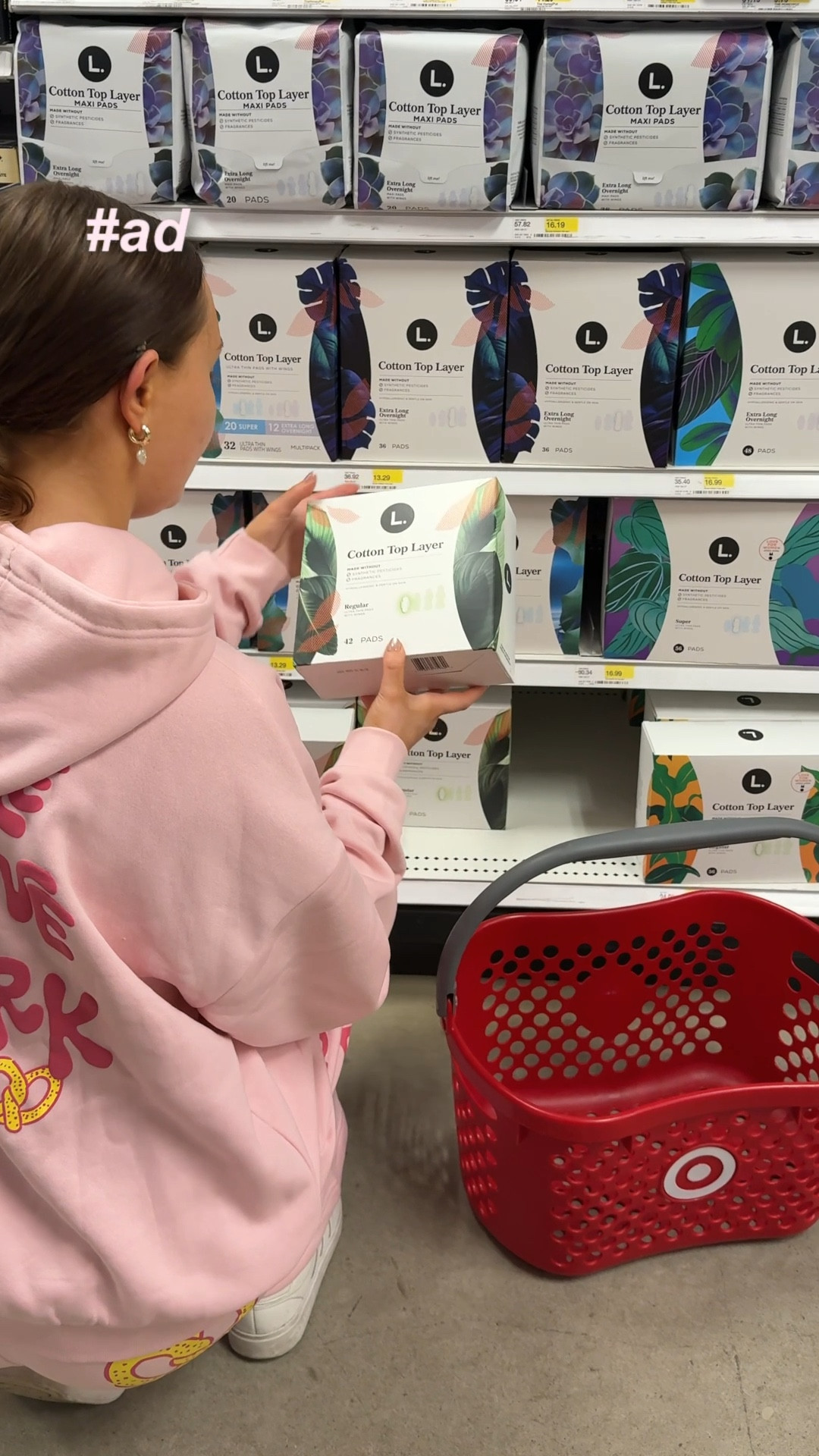 #AD Restocking my bathroom essentials and of course I had to grab my go to: @thisislperiod  Organic Cotton Ultra Thin Pads! I love that they’re made with a U.S. grown organic cotton top layer and without synthetic pesticides or fragrances✨
@target is my favorite place to grab everything in one stop… skincare, snacks, home goodies, and period care. And if I’m not shopping in-store (with a little Starbucks treat in hand ☕️), the Target app makes it so easy to do Drive Up or Same-Day delivery when I’m in a pinch💕#TargetPartner #liketkit @Shop.LTK