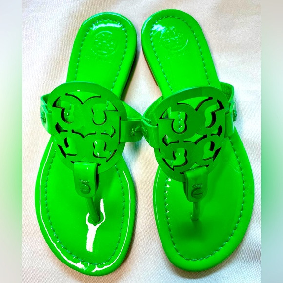 Tory Burch Miller Printed Patent Sandal | Poshmark
