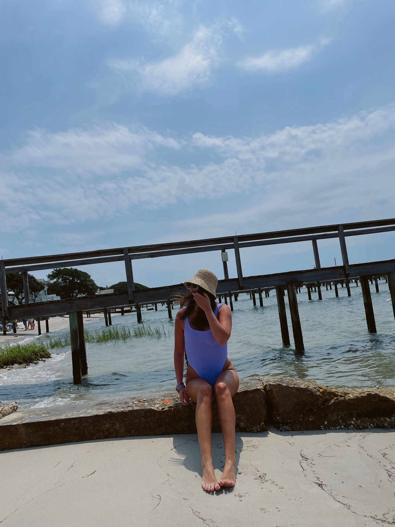 Bucket hats & bikinis !!  
