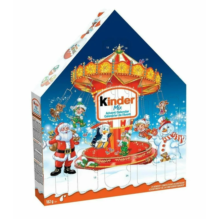 Kinder Christmas Advent Calendar, 24 Count Assorted Chocolates, 182 grams | Walmart (US)